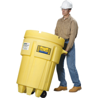Barils de r&eacute;cup&eacute;ration sur roues Overpack, 95 gal. US, Mobile OSI Industrial Sales