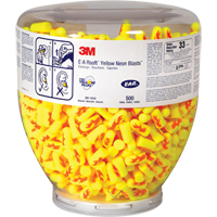E-A-Rsoft Yellow Neons Earplugs, Bulk - Canister OSI Industrial Sales