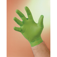 Gants N-Dex, Grand, Nitrile, 4 mils, Sans poudre, Vert OSI Industrial Sales