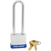 Cadenas, Argent, Cl&eacute;s identiques, Acier lamin&eacute;, Largeur de 1-1/8" OSI Industrial Sales