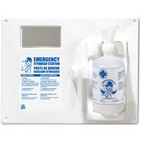Poste de douche oculaire - Poste simple a/bouteille vide OSI Industrial Sales