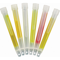 B&acirc;tons de s&eacute;curit&eacute; luminescents Cyalume 6", Rouge, Dur&eacute;e 30 min OSI Industrial Sales