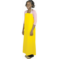 Lightweight Aprons, Polyurethane, 48" L x 35" W, Yellow OSI Industrial Sales