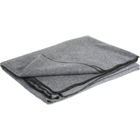 Flame-Resistant Wool Blanket, Wool, 84"L x 66"W OSI Industrial Sales