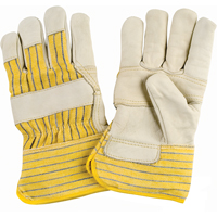 Winter-Lined Patch-Palm Fitters Gloves, X-Large, Grain Cowhide Palm, Cotton Fleece Inner Lining OSI Industrial Sales