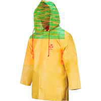 Neo-Slick Chemical & Acid Resistant Rain Jacket, Small, Yellow, Neoprene OSI Industrial Sales