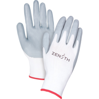 Gants l&eacute;gers enduits et respirants, 7/Petit, R&ecirc;vetement Mousse de nitrile, Calibre 13, Enveloppe en Polyester OSI Industrial Sales
