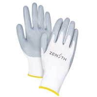 Gants l&eacute;gers enduits et respirants, 11/2T-Grand, R&ecirc;vetement Mousse de nitrile, Calibre 13, Enveloppe en Polyester OSI Industrial Sales