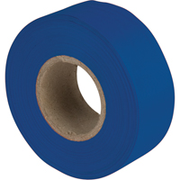Flagging Tape, 1.2" W x 300' L, Blue OSI Industrial Sales