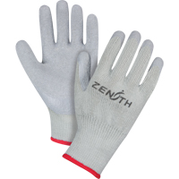 Gants enduits &agrave; doublure confortable en caoutchouc naturel, 9/Grand, R&ecirc;vetement Latex de caoutchouc, Calibre 10, Enveloppe en Polyester/Coton OSI Industrial Sales