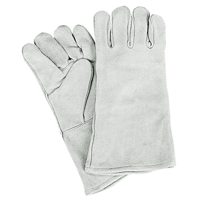 Standard-Duty Welder's Gloves, Split Cowhide, Size Large OSI Industrial Sales