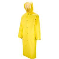 Tornado Long Coat, PVC, 5X-Large, Yellow OSI Industrial Sales
