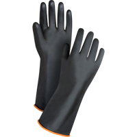 Heavyweight Chemical-Handling Gloves, Size Large/9, 14" L, Rubber Latex, 30-mil OSI Industrial Sales