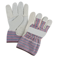 Premium Patch Palm Fitters Gloves, Large, Split Cowhide Palm, Cotton Inner Lining OSI Industrial Sales