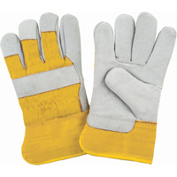 Gants d'ajusteur doubl&eacute;s pour l'hiver de premi&egrave;re qualit&eacute;, Moyen, Paume en Cuir de vache refendu, Doublure en Molleton de mousse OSI Industrial Sales