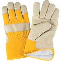 Winter-Lined Fitters Gloves, Large, Grain Pigskin Palm, Boa Inner Lining OSI Industrial Sales