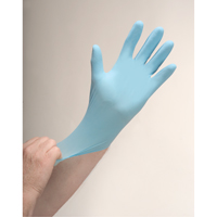 Gants jetables en paquets pour distributeur, Moyen, Nitrile, 4,5 mils, Sans poudre, Bleu OSI Industrial Sales