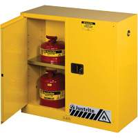 Armoires Sure-Grip EX pour produits inflammables, 30 gal., 2 Porte(s), 43" La x 44" h x 18" p OSI Industrial Sales