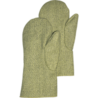 Carbo-King Heat Protective Mitts, Aramid, Large, Protects Up To 2100° F (1149° C) OSI Industrial Sales