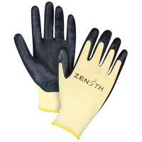 Gants r&eacute;sistants &agrave; la coupe avec prise sup&eacute;rieure, Taille 2T-Grand/11, Calibre 13, Rev&ecirc;tement Mousse de nitrile, Enveloppe en Aramide, ANSI/ISEA 105 niveau 3/EN 388 niveau 5 OSI Industrial Sales