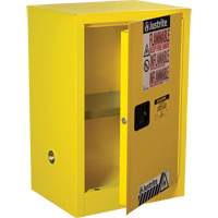 Sure-Grip&reg; EX Compac Flammable Safety Cabinet, 12 gal., 1 Door, 23.25" W x 35" H x 18" D OSI Industrial Sales