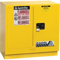 Sure-Grip&reg; EX Undercounter Flammable Safety Cabinet, 22 gal., 2 Door, 35" W x 35" H x 22" D OSI Industrial Sales