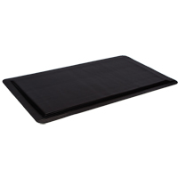 Tapis Ergo-Ease, Rainur&eacute;, 2' x 10' x 7/8", Noir, Caoutchouc/&eacute;ponge OSI Industrial Sales