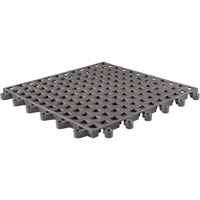 Tapis Ergodeck tout usage No 564 & No 566, PVC, 1-1/2' la c, 1-1/2' lo, 7/8" &eacute;paisseur, Charbon OSI Industrial Sales