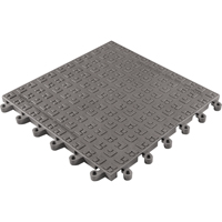 Tapis ErgoDeck Soft No 566, PVC, 1-1/2' la c, 1-1/2' lo, 7/8" &eacute;paisseur, Charbon OSI Industrial Sales
