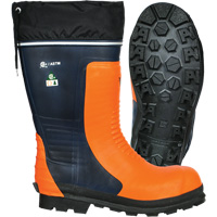 Bushwhacker Chainsaw Boots, Rubber, Steel Toe, Size 6, Puncture Resistant Sole OSI Industrial Sales