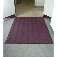 Waterhog&reg; Eco Elite Matting, Wiper/Scraper, 4' x 6' x 3/8", Maroon OSI Industrial Sales