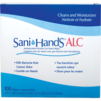 Lingettes antimicrobiennes pour les mains Sani-Hands ALC, Pochette OSI Industrial Sales