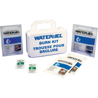 Trousses d'urgence pour brûlures Water Jel, Boîte en plastique de 10 unit&eacute;s, Classe 2 OSI Industrial Sales