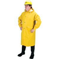 RZ200 Long Rain Coat, Polyester, 2X-Large, Yellow OSI Industrial Sales