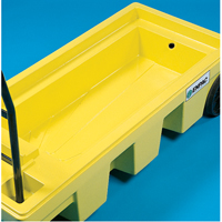 Poly-Spillcart Cart, 66.5" L x 29" W x 43.9" H, 57 US gal. Spill Cap. OSI Industrial Sales