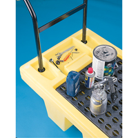 Poly-Spillcart Cart, 66.5" L x 29" W x 43.9" H, 57 US gal. Spill Cap. OSI Industrial Sales