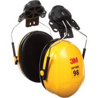Serres-t&ecirc;tes de s&eacute;rie Peltor Optime 98, Fixation pour casque, 23 NRR dB OSI Industrial Sales