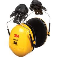 Serres-t&ecirc;tes de s&eacute;rie Peltor Optime 98, Fixation pour casque, 23 NRR dB OSI Industrial Sales