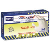 Sensi-Task Disposable Gloves, Large, Latex, 5-mil, Powder-Free, White OSI Industrial Sales