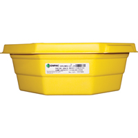 Plateaux Drums-Up Jr, 22,75" lo x 22,75" la x 7,5" h, Cap. de d&eacute;versement 7,5 gal. US OSI Industrial Sales