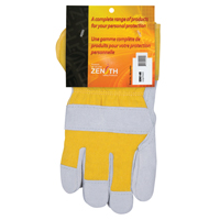 Winter-Lined Fitters Gloves, Large, Split Cowhide Palm, Boa Inner Lining OSI Industrial Sales