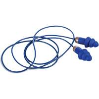 Rockets&reg; Metal Detectable Reusable Earplugs, Corded, One-Size, Bulk - Plastic Case, 27 NRR dB OSI Industrial Sales