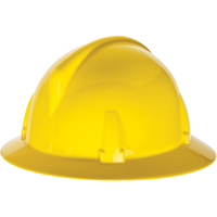 TopGard&reg; Full Brim Hardhat, Meets CSA Type 1, Ratchet Suspension, Non-Vented OSI Industrial Sales