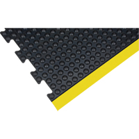 Anti-Fatigue Dome Matting, Bubbled, 3' x 4' x 1/2", Black, Rubber OSI Industrial Sales