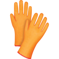 Gants doubl&eacute;s pour l'hiver r&eacute;sistants aux produits chimiques, Taille Grand/9, 12" lo, PVC, Doublure en Molleton de mousse, Gant de calibre hiver OSI Industrial Sales