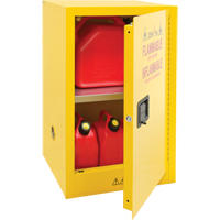 Armoire pour produits inflammables, 12 gal., 1 Porte(s), 23" La x 35" h x 18" p OSI Industrial Sales