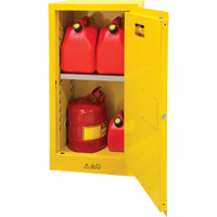 Armoire pour produits inflammables, 16 gal., 1 Porte(s), 23" La x 44" h x 18" p OSI Industrial Sales