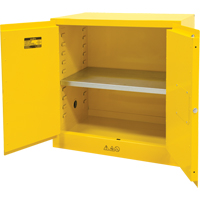 Armoire pour produits inflammables, 22 gal., 2 Porte(s), 35" La x 35" h x 22" p OSI Industrial Sales
