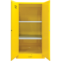 Armoire pour produits inflammables, 60 gal., 2 Porte(s), 34" La x 65" h x 34" p OSI Industrial Sales