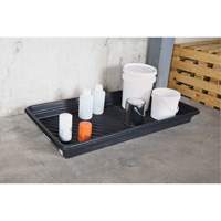 Plateaux Ultra-Utility Trays, 12" lo x 48" la x 4,75" h, Cap. de d&eacute;versement 12 gal. OSI Industrial Sales